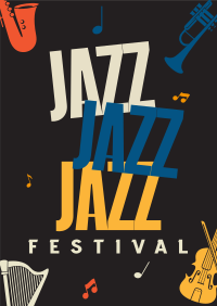 Jazz Festival Poster Image Preview
