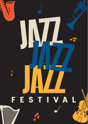 Jazz Festival Poster Image Preview