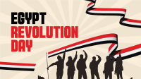 Celebrate Egypt Revolution Day Facebook event cover Image Preview