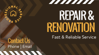 Repair & Renovation Animation Design