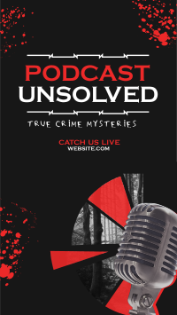 Unsolved Crime Cases YouTube short Image Preview