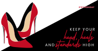 Classy Red Bottoms Facebook Ad Design