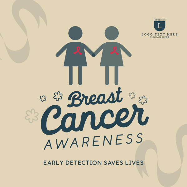 Breast Cancer Awareness Instagram Post Design Image Preview