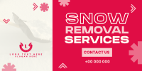 Snowy Snow Removal Twitter post Image Preview