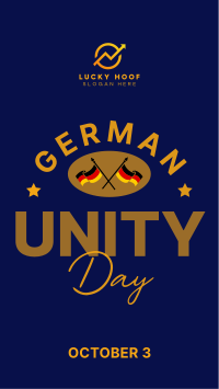 It's German Unity Day Instagram Reel Design