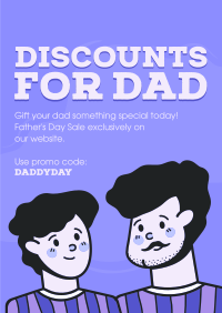 Daddy Day Discounts Poster Image Preview