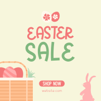 Easter Basket Sale Instagram Post Design