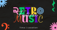 Vibing to Retro Music Facebook ad Image Preview