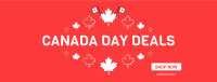 Canada Day Deals Facebook Cover Design