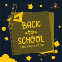 Back To School Greetings Instagram post Image Preview