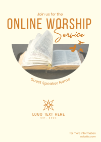 Online Worship Flyer Image Preview