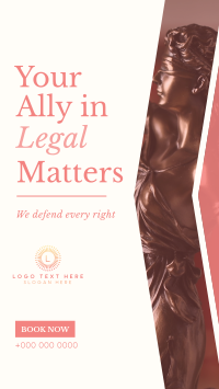 Legal Matters Expert TikTok Video Design