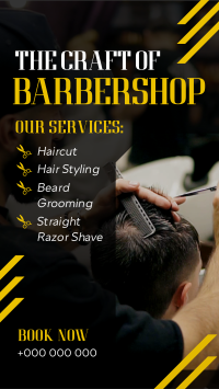 Grooming Barbershop YouTube short Image Preview