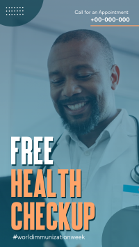 Free Health Services Facebook Story Design