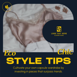 Eco Chic Tips Instagram post Image Preview