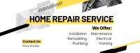 Modern Repair Service Facebook cover Image Preview