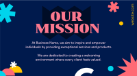 Modern Our Mission Facebook Event Cover Design