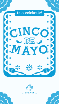 Cinco de Mayo Picado Greeting Instagram Reel Image Preview