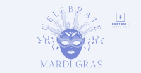 Masquerade Mardi Gras Facebook ad Image Preview