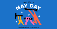 May Day Walks Facebook Ad Design