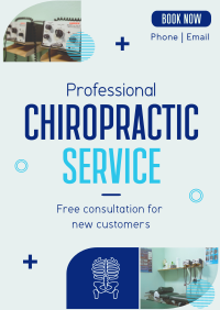 Chiropractic Service Flyer Image Preview