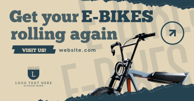 Rolling E-bikes Facebook ad Image Preview