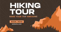 Awesome Hiking Experience Facebook Ad Design