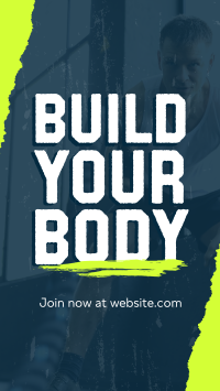 Build Your Body Instagram story Image Preview