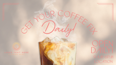 Coffee Pickup Daily Facebook event cover Image Preview