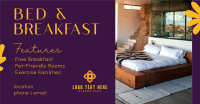 Bed & Breakfast Facebook ad Image Preview