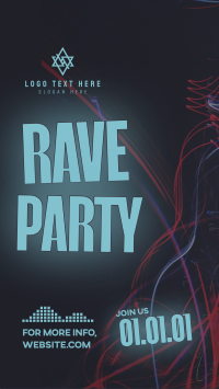 Rave Party Vibes TikTok video Image Preview