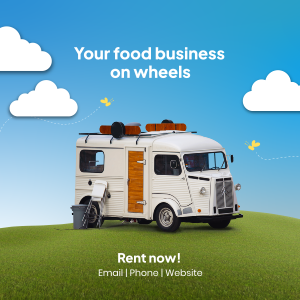 Rent Food Truck Instagram post