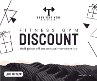Christmas Gym Discount Facebook post Image Preview