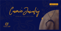 Cosmic Zodiac Jewelry  Facebook Ad Design