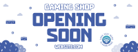Game Shop Opening Facebook cover Image Preview