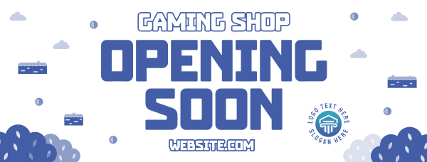 Game Shop Opening Facebook Cover Design