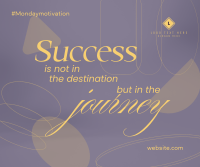 Success Motivation Quote Facebook Post Design