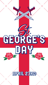 St. George's Cross Facebook Story Image Preview