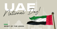 UAE National Flag Facebook Ad Design