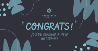 To Your New Milestone Facebook ad Image Preview