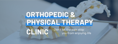 Orthopedic and Physical Therapy Clinic Facebook cover Image Preview