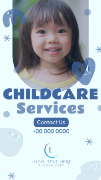 Quirky Faces Childcare Service Instagram Story Preview