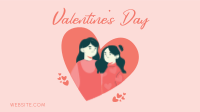 Valentine Couple Facebook event cover Image Preview