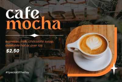 Cafe Mocha Pinterest board cover Image Preview
