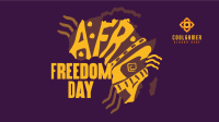 Freedom Africa Map YouTube Video Design
