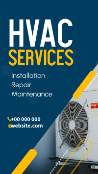 Fast HVAC Services Facebook story Image Preview