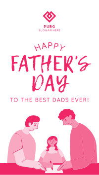 The Best Dads Ever Facebook story Image Preview