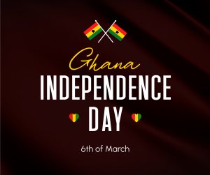 Ghana Independence Day Facebook post Image Preview