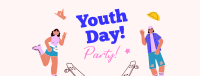 Youth Party Facebook cover Image Preview