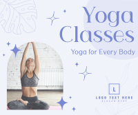 Modern Yoga Class For Every Body Facebook post Image Preview